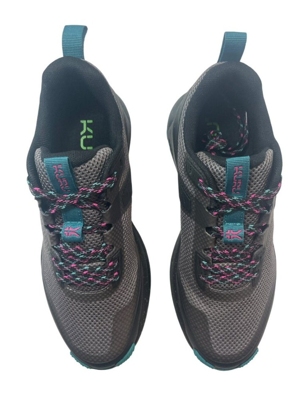 Kuru Atom Trail Running Shoes Jet Black & Dark Teal Women's Size 7 Medium NIB - Picture 4 of 11